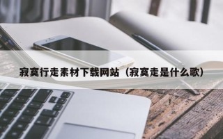 崇左寂寞行走素材下载网站（寂寞走是什么歌）